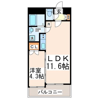 間取図 ラ・カーサ神水