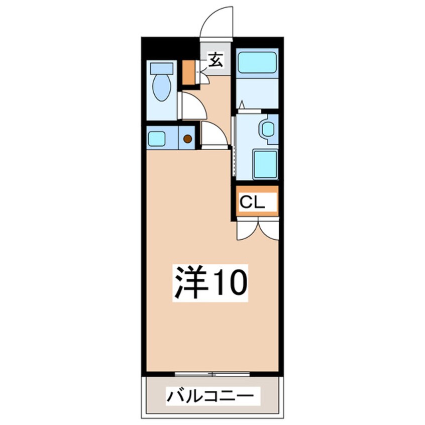 間取図 パレット新屋敷