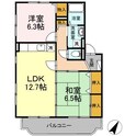 パレス丹波　壱番館の間取図