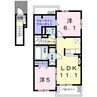 豊肥本線<阿蘇高原線>/光の森駅 徒歩50分 2階 築6年 2LDKの間取り