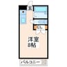 熊本市電Ａ系統<熊本市交通局>/健軍校前駅 徒歩1分 5階 築34年 1Rの間取り