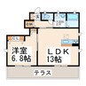 熊本都市バス（熊本市）/セイラタウン北 徒歩3分 1階 築16年 1LDKの間取り