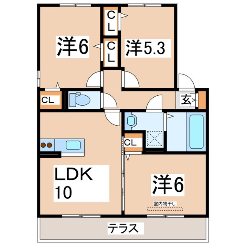 間取図 エグレット