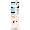 オールージュＭ１の間取図