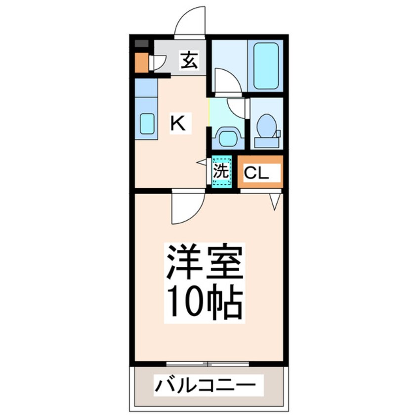 間取図 サンヒルズマンション