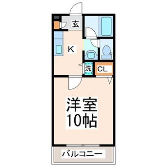 間取図 サンヒルズマンション