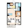 熊本都市バス（熊本市）/西小峯 徒歩5分 2階 築14年 1LDKの間取り