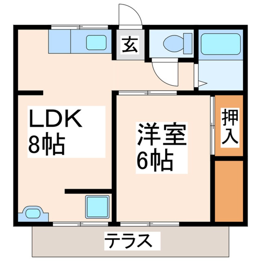 間取図 第22三共ビル（東野）