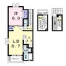 産交バス（熊本市）/秋津薬局前 徒歩5分 3階 築13年 1LDKの間取り