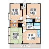 熊本都市バス（熊本市）/水源町 徒歩16分 3階 築27年 3DKの間取り