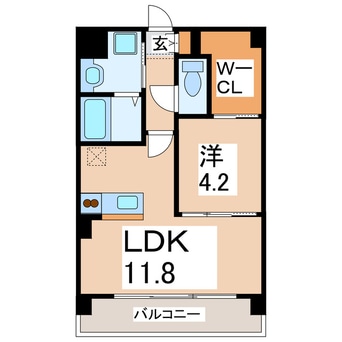 間取図 Calma水前寺