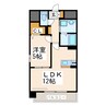 シュシュ天神 1LDKの間取り