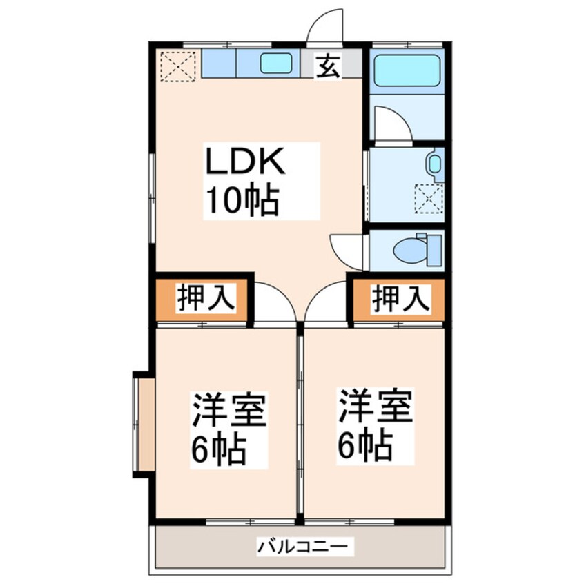 間取図 メゾンドレーク