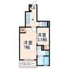 産交バス（上益城郡）/広崎 徒歩5分 1階 築11年 1Kの間取り