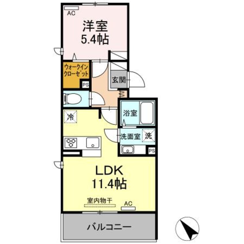 間取図 ボナール・ユキ