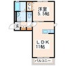 ガッティーノ TN 1LDKの間取り