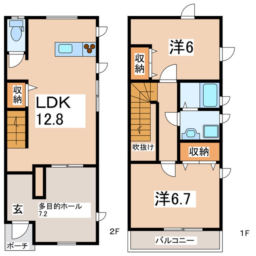 間取図 G.H.Vincent（2014）