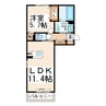 産交バス（熊本市周辺）/昭和町 徒歩2分 2階 築11年 1LDKの間取り