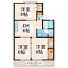 セジュールＨＡＹＡＳＨＩ 3DKの間取り