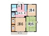ルミネハイツ 3Kの間取り