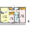 フェリオ・トレの間取図