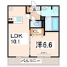 産交バス（熊本市）/桜木東小学校前 徒歩6分 2階 築10年 1LDKの間取り