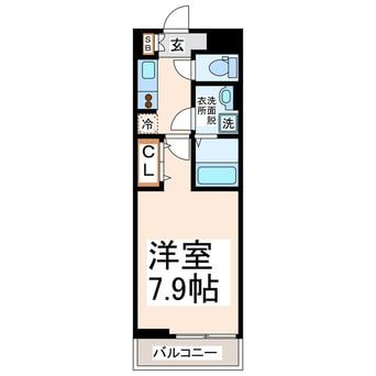 間取図 シティ オブ ドリームズ九品寺