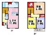 熊本都市バス（熊本市）/セイラタウン北 徒歩3分 1階 築8年 3LDKの間取り