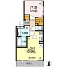 産交バス（上益城郡）/広崎 徒歩2分 1階 築8年 1LDKの間取り