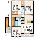 クレールの間取図