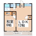タウン前田の間取図