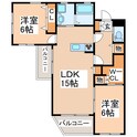 ラ・メール月出の間取図