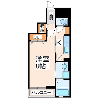 間取図 産交バス（熊本市）/託麻南小学校前 徒歩6分 3階 築10年