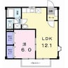産交バス（熊本市周辺）/御領 徒歩5分 1階 築30年 1LDKの間取り
