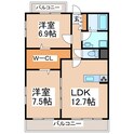 Spring長嶺南の間取図