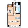 熊本市電Ａ系統<熊本市交通局>/神水交差点駅 徒歩4分 5階 築7年 1LDKの間取り