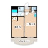 熊本市営バス/尾ノ上小学校前 徒歩1分 4階 築27年 1LDKの間取り