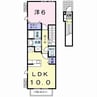 産交バス（熊本市周辺）/小山団地入口 徒歩2分 2階 築17年 1LDKの間取り