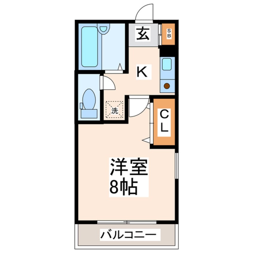 間取図 ラ・レジダンス・ド・ミディ