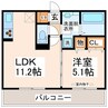産交バス（熊本市）/府内古閑 徒歩10分 2階 築8年 1LDKの間取り