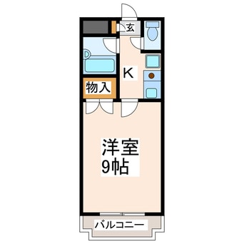 間取図 ＣＯＭＦＯＲＴ末武
