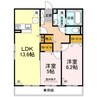 産交バス（上益城郡）/広安小学校入口 徒歩5分 1階 築7年 2LDKの間取り