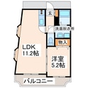アネックスＭ１の間取図