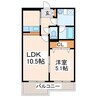 産交バス（熊本市）/自衛隊前 徒歩2分 7階 築25年 1LDKの間取り