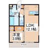 豊肥本線<阿蘇高原線>/光の森駅 徒歩66分 1階 築5年 1LDKの間取り