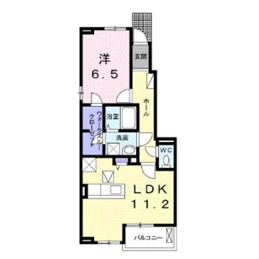 間取図 産交バス（上益城郡）/古閑入口 徒歩2分 1階 築3年