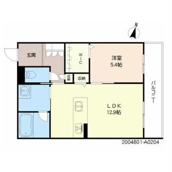 間取図 熊本都市バス（熊本市）/上の門 徒歩2分 2階 1年未満