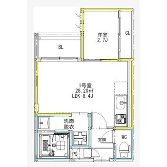 間取図 熊本都市バス（熊本市）/健軍本通り 徒歩5分 1階 建築中