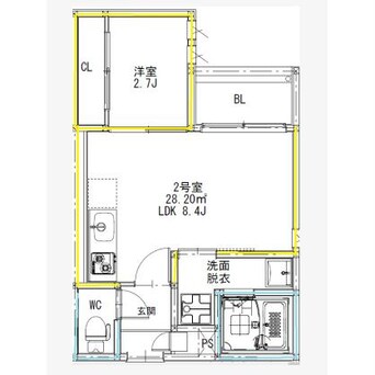 間取図 熊本都市バス（熊本市）/健軍本通り 徒歩5分 2階 建築中