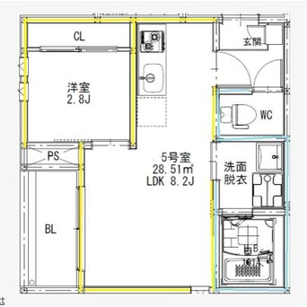 間取図 熊本都市バス（熊本市）/健軍本通り 徒歩5分 3階 建築中